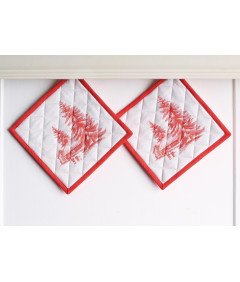 Maison Pot Holder 100 % bombaž 2 kosa božični dekorativni