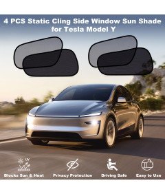 Osłona Przeciwsłoneczna Przyciemniająca UV na Okna Tesla Model Y 2021-2025