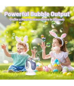 Maszyna do Baniek Mydlanych Automat 360° Zawbawka Bubble Blaster na Baterie