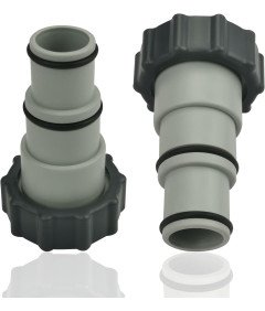 Adapter Basenowy Złącze Węża 32/38 mm na Gwint 2 Cale Zestaw 2 Sztuki