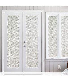 Folia Okienna 3D Prywatyzująca Matowa Diament Anty UV Ochronna 90 x 300 cm