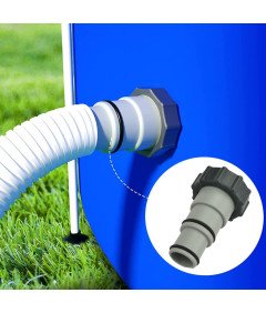 Adapter Basenowy Złącze Węża 32/38 mm na Gwint 2 Cale Zestaw 2 Sztuki