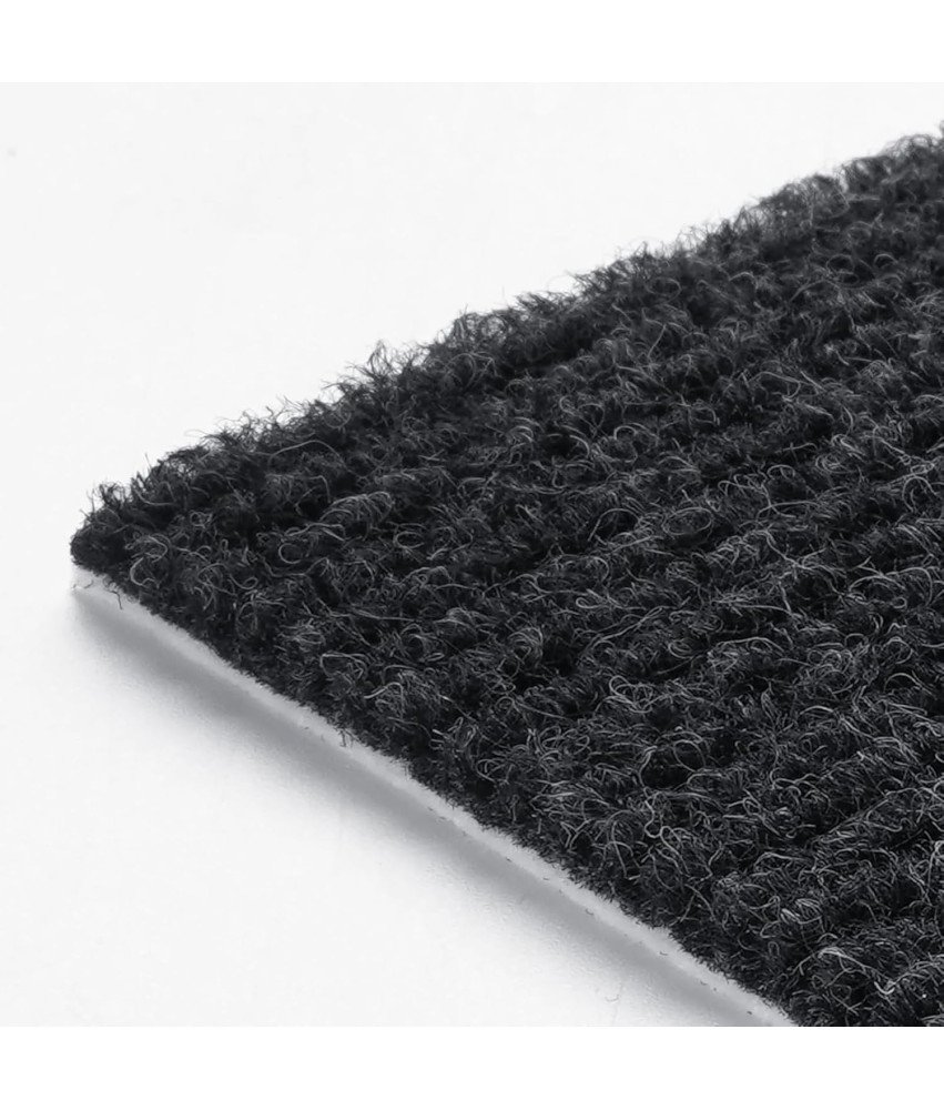 Samoprzylepne Płytki Dywanowe Wykładzina Dywanowa Czarna 30x30 cm 15 Sztuk