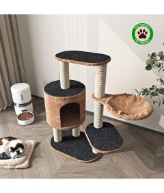 Samoprzylepne Płytki Dywanowe Wykładzina Dywanowa Czarna 30x30 cm 15 Sztuk