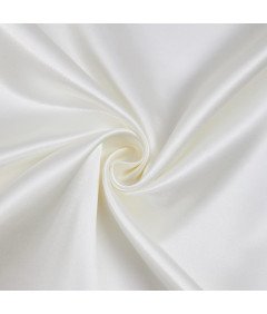 Luofanfei Prześcieradło Satynowe z Gumką 140x200 cm Gładkie Białe 25-30 cm