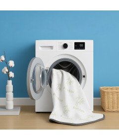 Materac Nawierzchniowy Nakładka 140x200cm Pianka Bambusowa Topper 7cm H2/H3