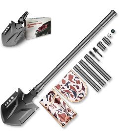 Łopata Kempingowa Survivalowa Wielofunkcyjna 24w1 z Kompasem Składana 83 cm