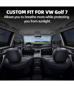 Osłona Przeciwsłoneczna Szyb do Samochodu VW Golf VII 2013-2020 4 Sztuki