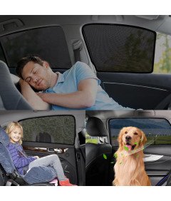 Osłona Przeciwsłoneczna Szyb do Samochodu VW Golf VII 2013-2020 4 Sztuki