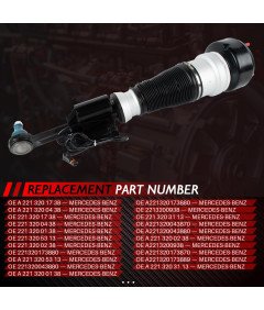 Amortyzator Powietrzny Przód Lewy Mercedes S-Class W221 C216 06-13