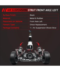 Amortyzator Powietrzny Przód Lewy Mercedes S-Class W221 C216 06-13