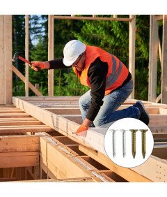 Gwoździe Papowe Ocynkowane do Papy 20 mm 30 mm Duży Łeb Zestaw 300 sztuk