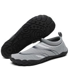 Męskie Buty do Wody Pływania Plażowe Barefoot Szybkoschnące Szare 46 EU