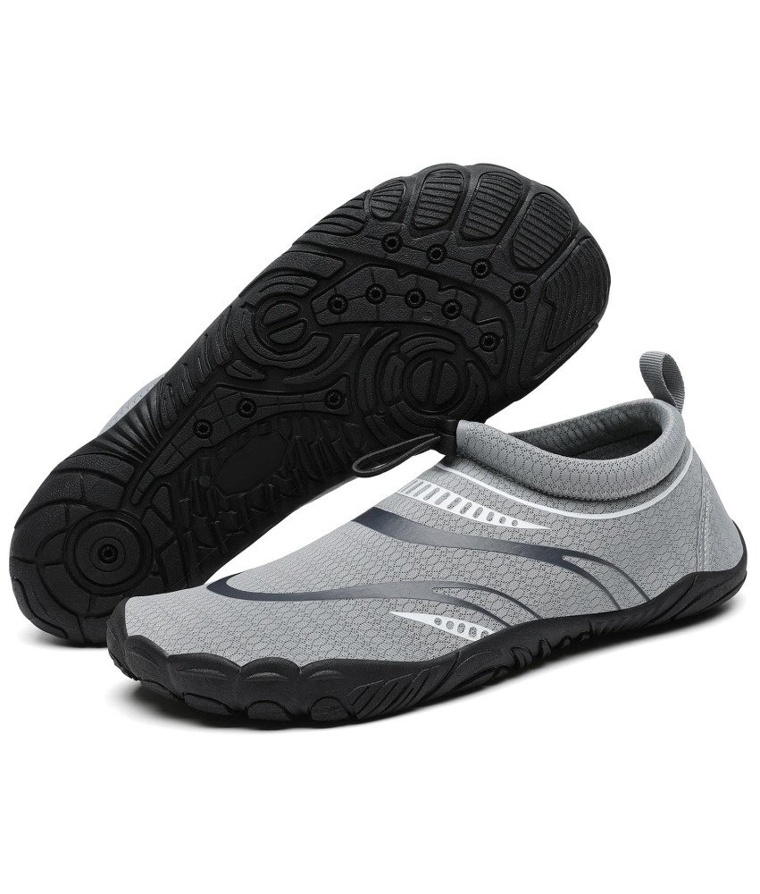 Męskie Buty do Wody Pływania Plażowe Barefoot Szybkoschnące Szare 46 EU