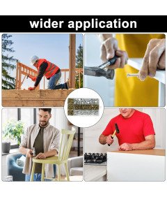 Gwoździe Papowe Ocynkowane do Papy 20 mm 30 mm Duży Łeb Zestaw 300 sztuk