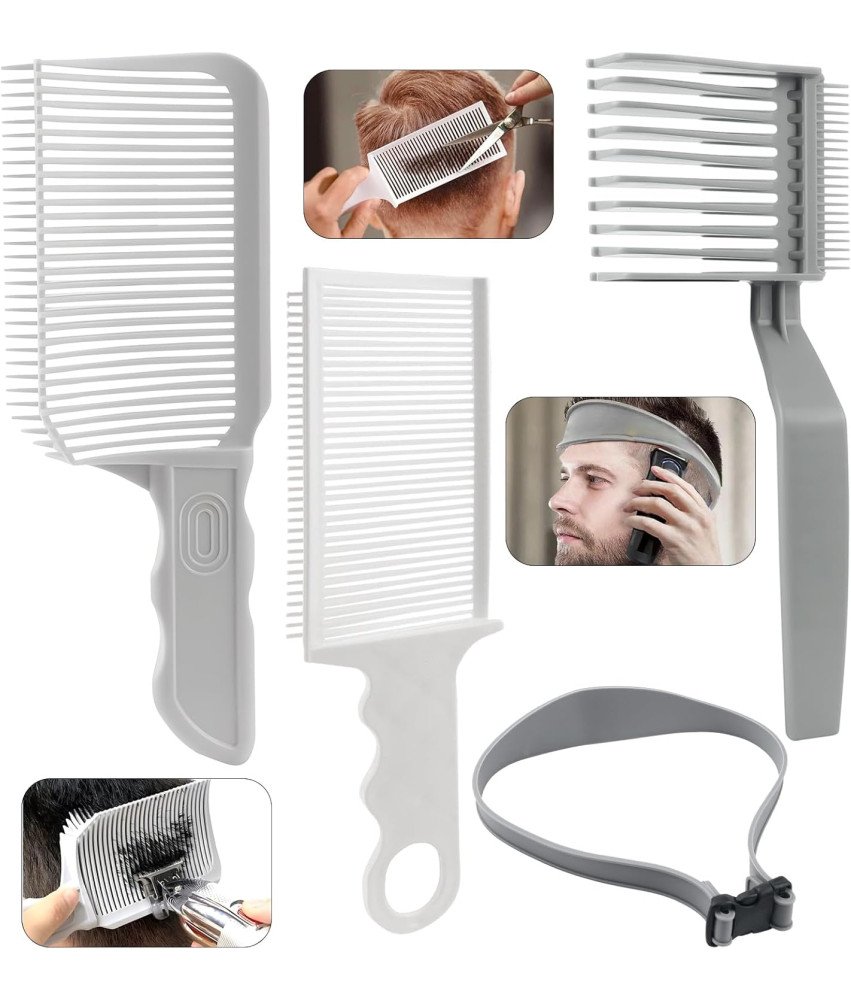 Zestaw Akcesoriów Fryzjerskich Grzebień do Cieniowania 3x i Opaska do Fade
