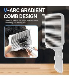 Zestaw Akcesoriów Fryzjerskich Grzebień do Cieniowania 3x i Opaska do Fade