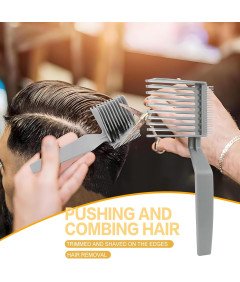 Zestaw Akcesoriów Fryzjerskich Grzebień do Cieniowania 3x i Opaska do Fade
