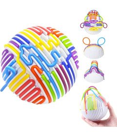 Zabawka Sensoryczna Silikonowa Edukacyjna ADHD Autyzm piłka Antystresowa