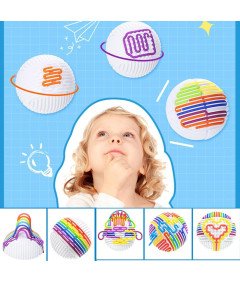 Zabawka Sensoryczna Silikonowa Edukacyjna ADHD Autyzm piłka Antystresowa