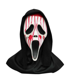 Maska Krzyk na Halloween Kostium Przebranie Scream Strój Straszny Horror