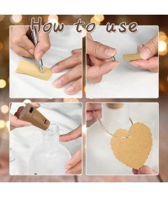 Dekoracyjna Butelka z Lampkami Led Prezent Dla Mamy Świecąca Ozdoba