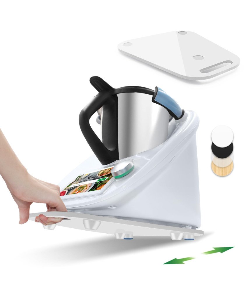 Deska Ślizgowa Do Thermomix Tm6 Tm5 Akrylowa Podstawka Biała Robot Kuchenny