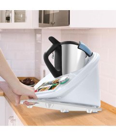 Deska Ślizgowa Do Thermomix Tm6 Tm5 Akrylowa Podstawka Biała Robot Kuchenny