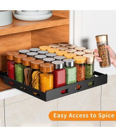 Organizer Na Przyprawy Wysuwany Do Szafki Kuchennej Regał Teleskopowy Duzy