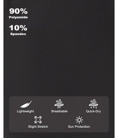 Zylioo Damskie Spodnie Długie Turystyczne Cargo ze Ściągaczem Czarne M