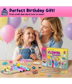 Opaski na Głowę DIY dla Dziewczynek Zestaw 6 Sztuk Prezent Rękodzieło