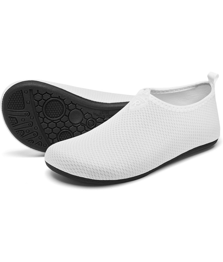 Racqua Buty do Wody na Plażę Jeżowce Pływania Szybkoschnące Białe 40/41