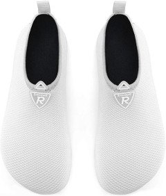 Racqua Buty do Wody na Plażę Jeżowce Pływania Szybkoschnące Białe 40/41