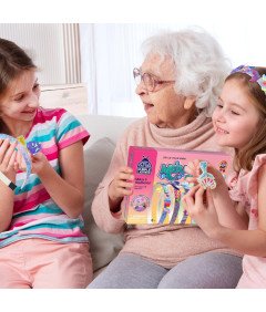 Zestaw do Robienia Opasek DIY dla Dziewczynek Syrenka Zestaw Prezent