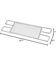 Ruszt do Grilla ze Stali Nierdzewnej do Kuchenek Palenisk 40x13 cm do 10 kg