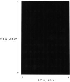 Cabilock Zestaw Organizerów na Biżuterię Czarne 4 szt 18 x 28 cm