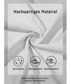 KEFITEVD Koszulka Męska Henley Bawełniana Polo Bez Kołnierzyka Biała 3XL