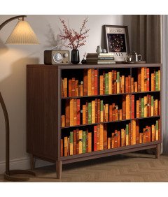 Tapeta Okleina Naklejka Ścienna Efekt 3D Biblioteka Książki 44,5x700 cm