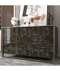 Tapeta Samoprzylepna Okleina 60x500 cm Ściany Meble Blaty Lastryko Czarna