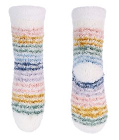 Damskie Skarpetki Ciepłe na Zimę Antypoślizgowe Kolorowe Uniwersalne