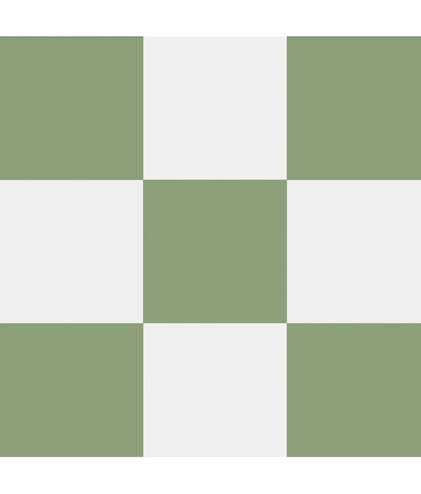 Samoprzylepne Płytki Podłogowe PVC Zielone i Białe 20 Sztuk 30x30 cm 1,8 m²