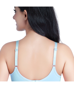 Biustonosz Ciążowy do Karmienia Piersią Niebieski Fioletowy L 2 szt