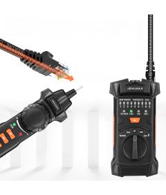 Wielofunkcyjny Szukacz Par Tester Kabli Sieciowych LAN RJ45 RJ11 z LED