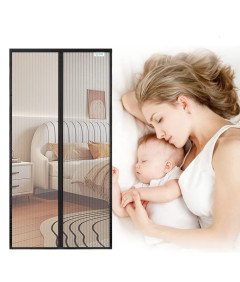 Moskitiera Magnetyczna na Drzwi Balkonowe Tarasowe Ochronna 65 x 210 cm