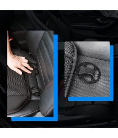 Ergonomiczna Ortopedyczna Poduszka na Siedzenie Samochodowe Pianka Memory