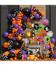 Balony Lateksowe Dekoracyjne Halloween Impreza Dynia Zestaw 30 szt 30 cm