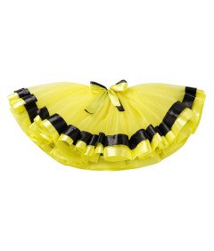 Kostium Przebranie Strój Karnawał Pszczoły dla Dziewczynek 6-8 Lat Żółty