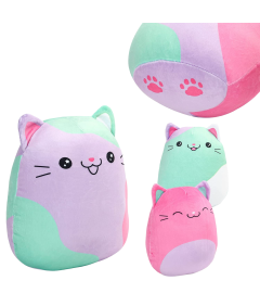 Pluszowa Poduszka Pluszak Kot Miękki Squishy Zestaw 3 szt 17 cm 30 cm