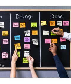 Karteczki Samoprzylepne Notes Zestaw 1200 Kartek 51x38 mm MIX Kolorów