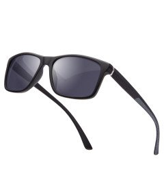 Amorays Męskie Okulary z Polaryzacją Stylowe Pilotki Sportowe Ochrona UV400